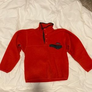 Patagonia synchilla 1/4 front snap pullover